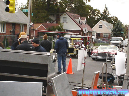 Filming a TV Land commercial 10-27-05