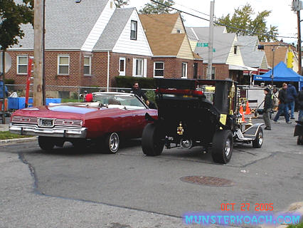 Filming a TV Land commercial 10-27-05