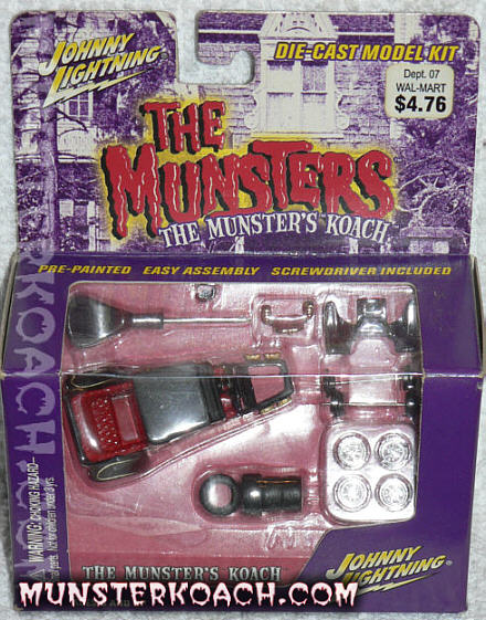 JL 1:64 Munster Koach Die-Cast Model Kit